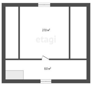 Дача 70м², 2-этажный, участок 8 сот.  