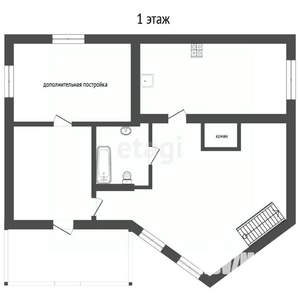 Дом 110м&sup2;, 2-этажный, участок 4 сот.  