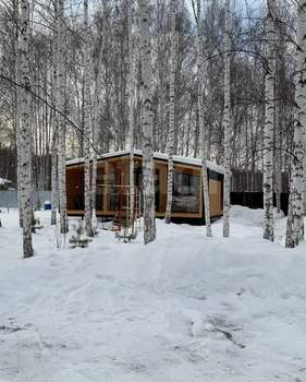 Дом 59м&sup2;, 1-этажный, участок 8 сот.  