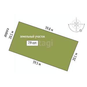 Дом 130м², 2-этажный, участок 10 сот.  