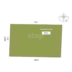 Дом 81м&sup2;, 1-этажный, участок 10 сот.  