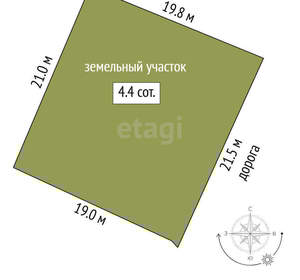 Дача 50м², 2-этажный, участок 4 сот.  