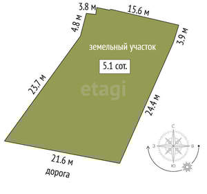 Дача 36м², 2-этажный, участок 5 сот.  