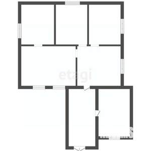 Дом 99м², 1-этажный, участок 6 сот.  