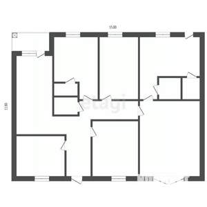 Дом 140м², 1-этажный, участок 8 сот.  