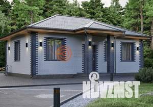 Дом 56м&sup2;, 1-этажный, участок 1 сот.  