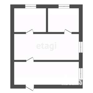 Дом 50м², 1-этажный, участок 9 сот.  
