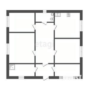 Дом 100м², 1-этажный, участок 8 сот.  