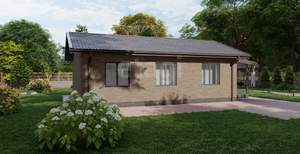 Дом 60м&sup2;, 1-этажный, участок 7 сот.  