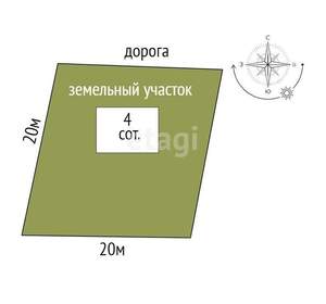 Дом 85м², 1-этажный, участок 5 сот.  