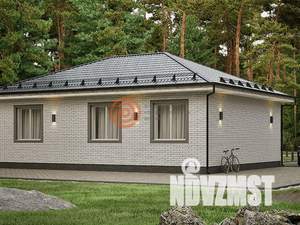 Дом 71м&sup2;, 1-этажный, участок 1 сот.  