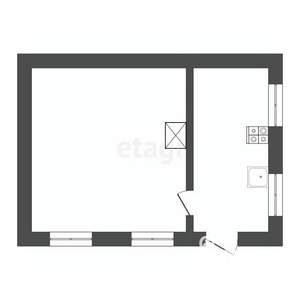 Дом 35м&sup2;, 1-этажный, участок 8 сот.  