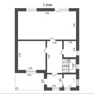 Дом 155м², 2-этажный, участок 5 сот.  