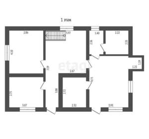 Дом 151м², 2-этажный, участок 5 сот.  