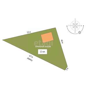Дом 118м², 2-этажный, участок 12 сот.  