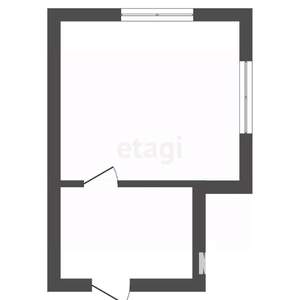 Дом 20м&sup2;, 1-этажный, участок 7 сот.  