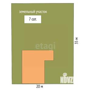 Дом 232м², 2-этажный, участок 7 сот.  