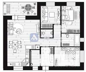 Коттедж 113м², 1-этажный, участок 7 сот.  