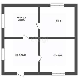 Дом 25м², 1-этажный, участок 5 сот.  