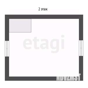 Дом 55м&sup2;, 2-этажный, участок 6 сот.  