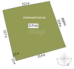 Дом 138м², 2-этажный, участок 12 сот.  