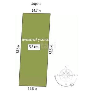 Дача 86м², 1-этажный, участок 6 сот.  