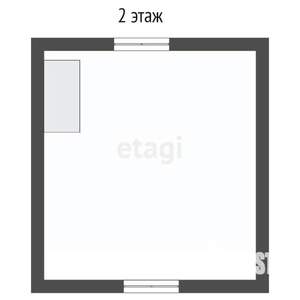 Дом 50м&sup2;, 2-этажный, участок 5 сот.  