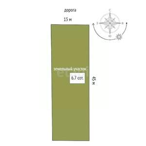 Дом 110м², 1-этажный, участок 7 сот.  
