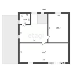 Дом 210м², 2-этажный, участок 5 сот.  