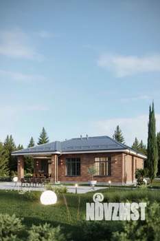 Дом 126м&sup2;, 1-этажный, участок 8 сот.  