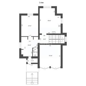 Дом 370м&sup2;, 3-этажный, участок 15 сот.  