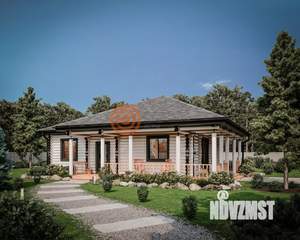 Дом 110м&sup2;, 1-этажный, участок 1 сот.  