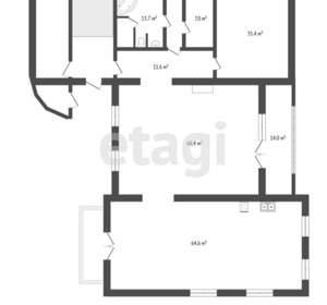 Дом 450м², 3-этажный, участок 10 сот.  