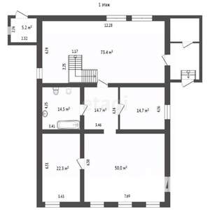 Дом 327м², 2-этажный, участок 11 сот.  