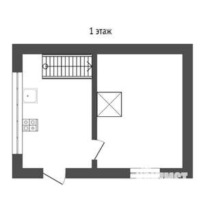 Дом 25м², 2-этажный, участок 4 сот.  