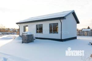 Коттедж 70м², 1-этажный, участок 10 сот.  