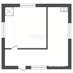 Дача 57м², 2-этажный, участок 5 сот.  