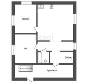 Дом 180м², 2-этажный, участок 6 сот.  