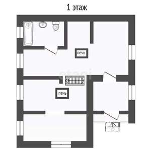 Дом 135м&sup2;, 2-этажный, участок 10 сот.  