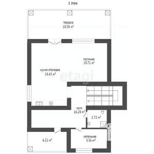 Дом 140м², 2-этажный, участок 7 сот.  