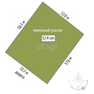 Дом 213м², 2-этажный, участок 12 сот.  