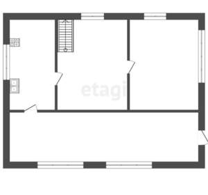 Дом 49м², 2-этажный, участок 5 сот.  