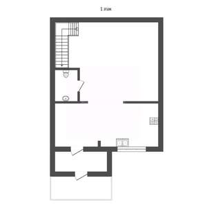 Таунхаус 120м&sup2;, 2-этажный, участок 1 сот.  