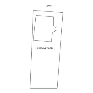 Коттедж 69м&sup2;, 1-этажный, участок 4 сот.  