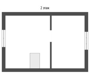Дом 70м&sup2;, 2-этажный, участок 74 сот.  