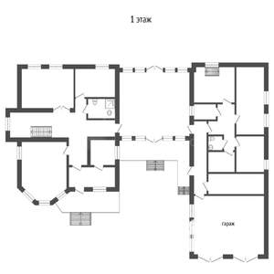 Коттедж 210м², 2-этажный, участок 15 сот.  
