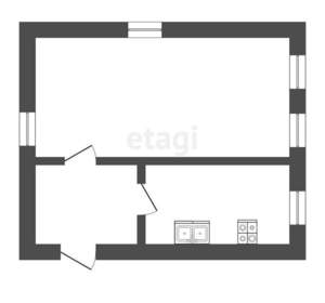 Дача 50м², 2-этажный, участок 5 сот.  