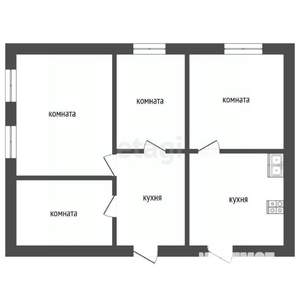 Дом 85м&sup2;, 1-этажный, участок 5 сот.  