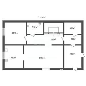 Дом 150м&sup2;, 2-этажный, участок 10 сот.  