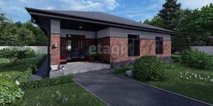 Дом 120м&sup2;, 1-этажный, участок 7 сот.  